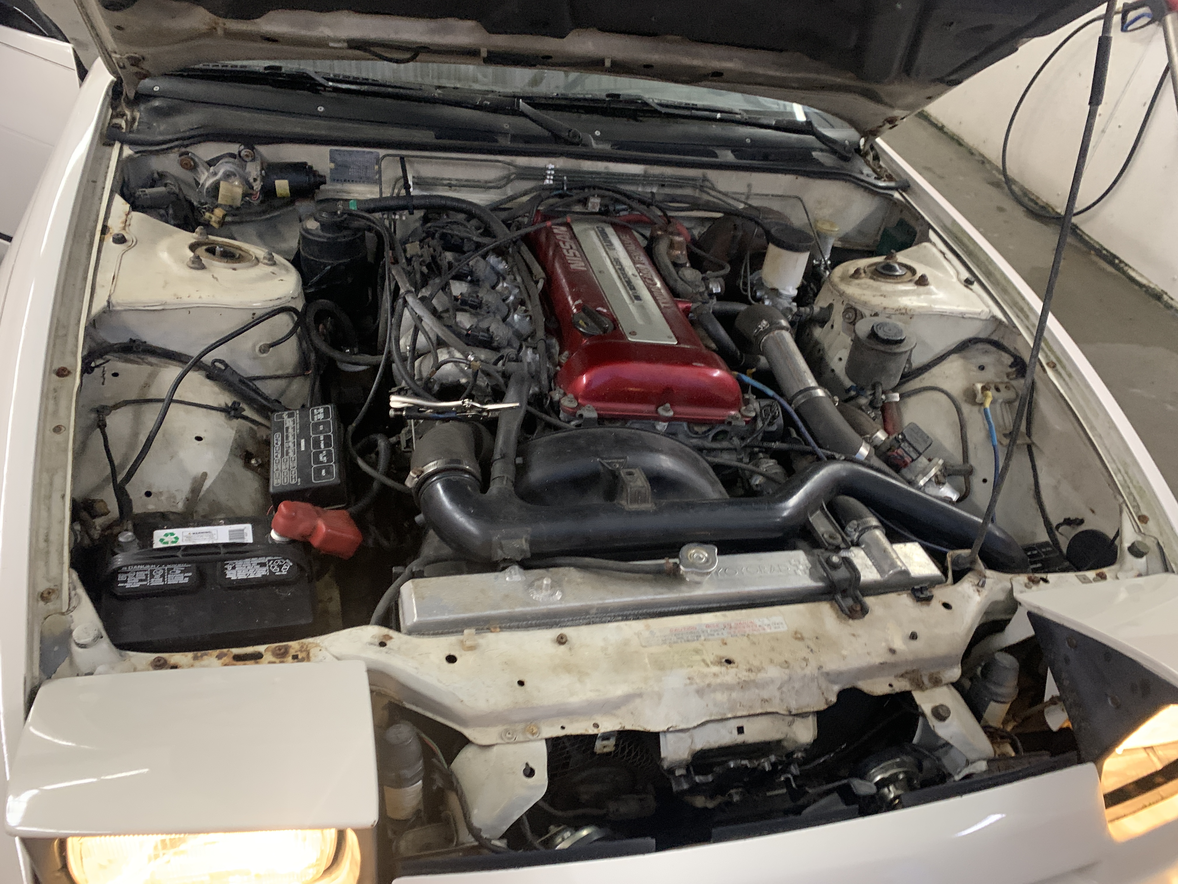 1989 Nissan One Owner 240SX SR20DET Red-Top with a Garret Turbo 5 Speed - Runs, Drives, Wow! — photo 35