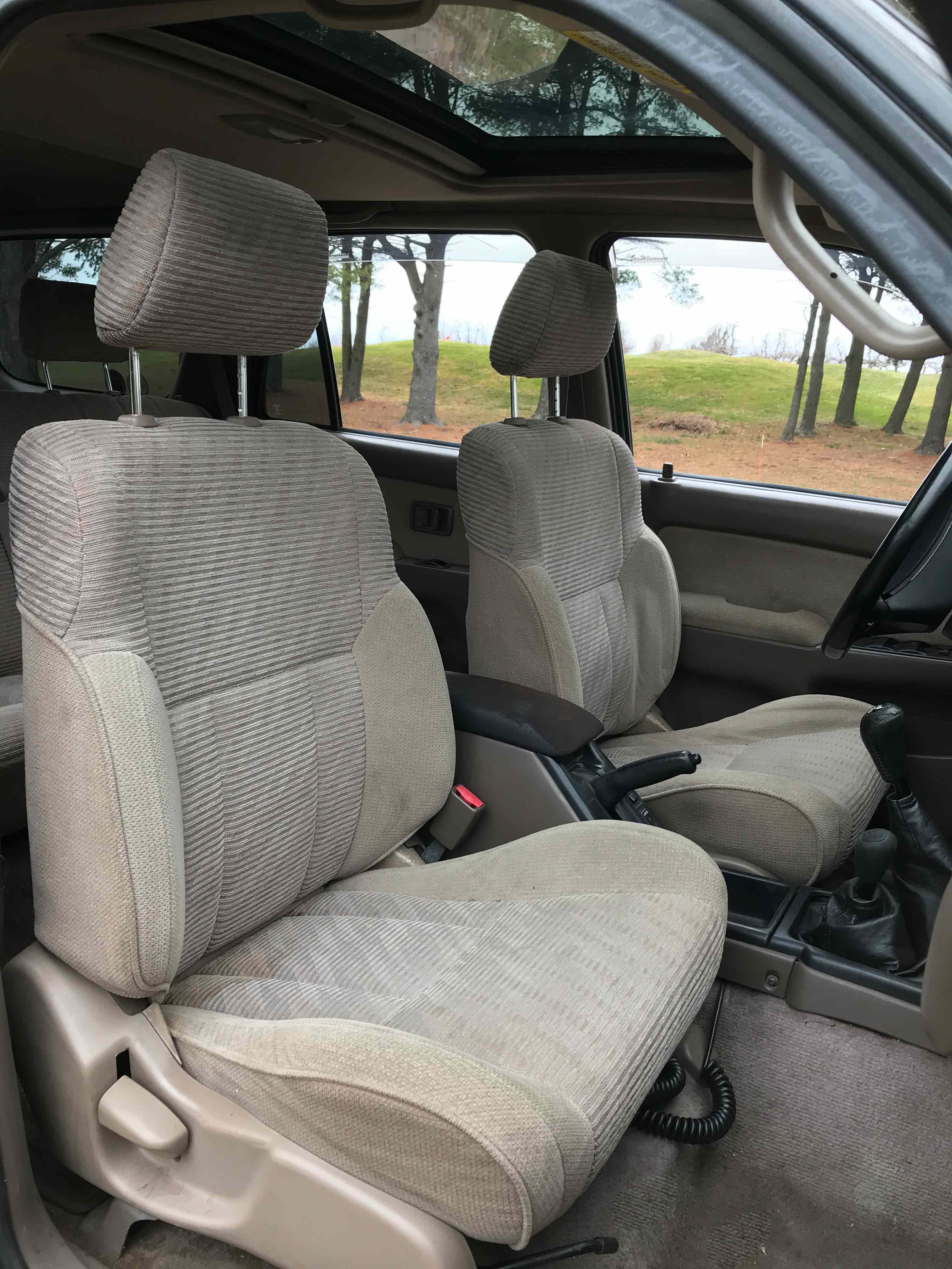 1998 Toyota 4Runner SR5 5 Speed 4x4 3.4L V6 Third Generation - The Holy Grail Third Gen : 3rd Gen with RECON: New Frame, Brakes Throughout, New Radiator, New A/C Condenser, New Steering Rack-Power Steering Hoses, New Sway Bar Links, New Cam Plugs, New Cat to back Exhaust System, New Cluch and Clutch Assembly, New Rear Manifold Seal, New Timing Belt and Waterpump, New Valve Cover Gaskets, New Belts, New Gas Tank, New 3" Bilstein Lift Kit, New Toytech Rear BOSS Shocks, 4 New 285-75-16 BF Goodrich All Terrain Tires, New MB Wheels, New Upgraded JVC Digital Media and Sound system — photo 21